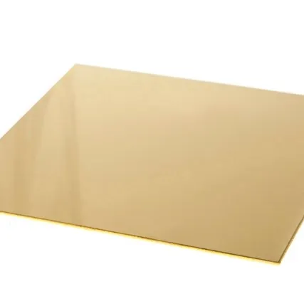 Фото №0 Лист латунный 8х600х1500 горячекатаный, марка ЛС59-1