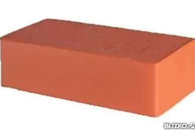 фото Кирпич лицевой одинарный полнотелый Красный (250×120×65)