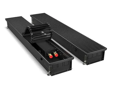 фото Конвектор внутрипольный Royal Thermo ATRIUM-110/200/1400-DG-U-BL