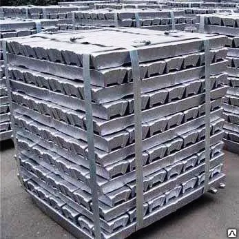 Фото №0 Чушка цинковая ЦВ0 ЦВ Ц0 Ц0А Ц1 ЦАМ4-1 ЦАМ9-1.5 ЦАМ10-5 ХЧ ГОСТ 21438-95