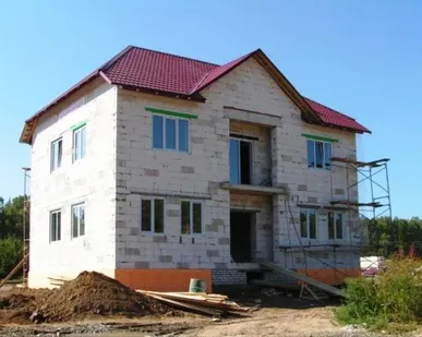 фото Строительство домов, коттеджей из газобетона под ключ.