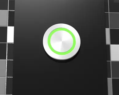 фото Кнопка подачи аромата Паромакс Зеленая