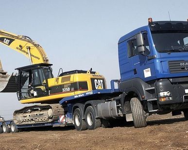 фото Аренда трала с задними сходнями