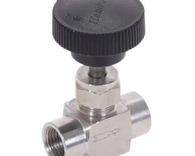 фото Игольчатый вентиль муфтовый нержавеющий AISI 316L