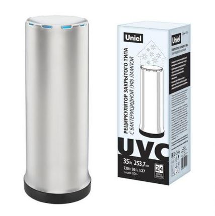 Фото №0 Рециркулятор UDG-T30A UVCB WHITE/BLACK