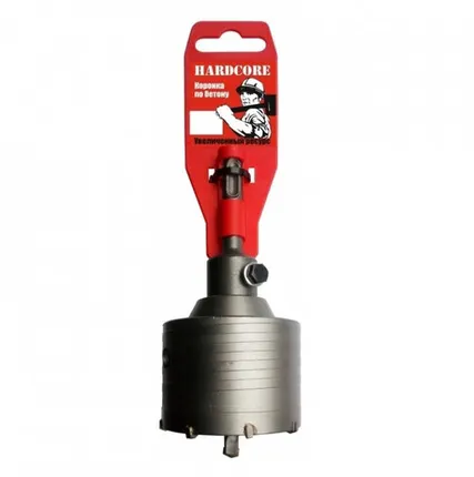 Фото №0 Коронка по бетону Hardcore 68 мм. в сборе