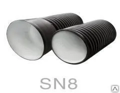 Фото №0 Труба гофрированная с раструбом 923/800 SN8