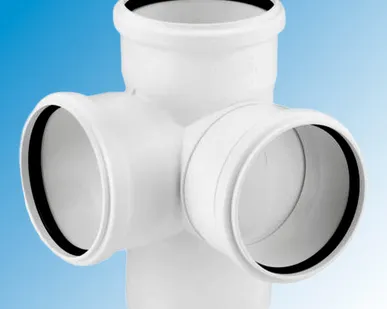 фото Крестовина 2х-плоскостная ПП 110х110х110/87° Бесшумная (белый)