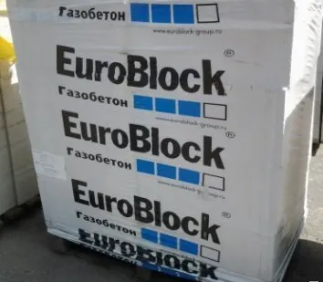 фото ЕВРОБЛОК пеногазосиликат.