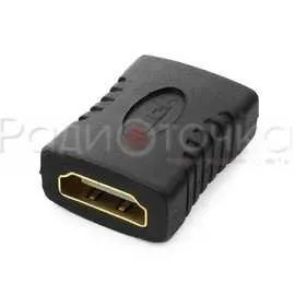 фото Переходник HDMI-HDMI Gembird A-HDMI-FF, 19F/19F, Gold