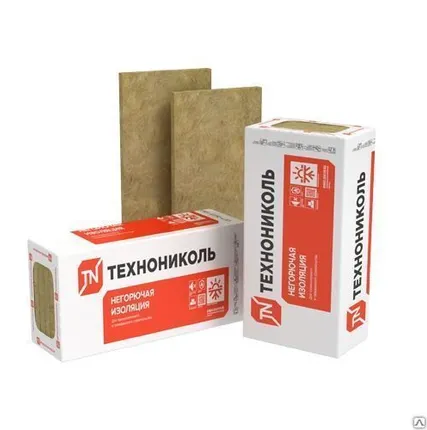 Фото №0 Плита огнезащитная ТехноНиколь 80 кг/м3 1200х600х50-200 мм