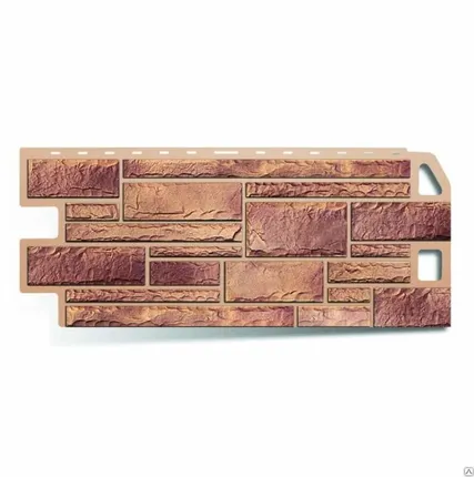 Фото №0 Фасадная панель наружная Альта Профиль Камень Кварцит 1,135х0,474 м