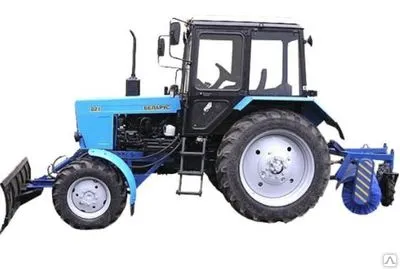 Фото №0 Аренда щетки дорожной на базе МТЗ с фронталом 0,8 м3