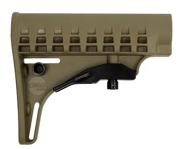 фото Складной приклад ERGO MSR ADJUSTABLE STOCK Mil-Spec (4921-DE/BLK)