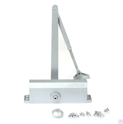 Фото №0 Доводчик DC-20.5/1200/120-A1-SL Apecs (Цвета: коричневый, белый, серебро)