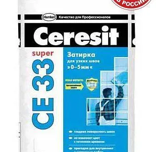фото СЕ 33/2 Затирка CERESIT