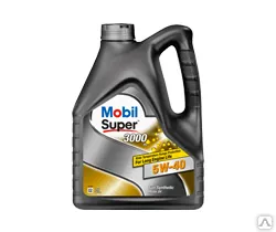 фото Моторное масло Mobil Super 3000 X1 5W-40, 4л
