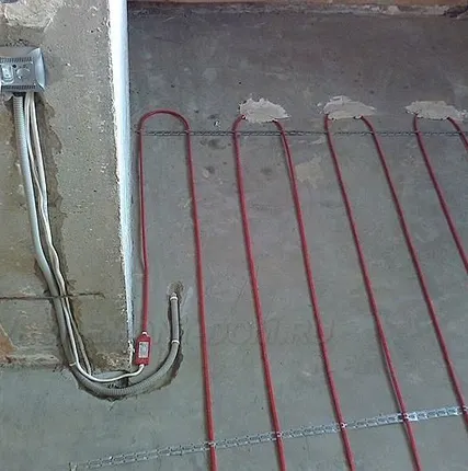 Фото №0 Монтаж систем теплых полов