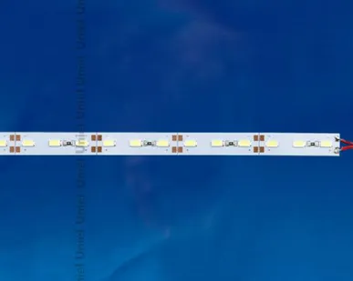 фото Светодиодная лента ULS-L21X-5630-72LED/m-12mm-IP20-DC12V-19,2W/m-2х1M-DW Светодиодная лента с жестким основанием на самоклеящейся основе. Набор - 2шт. по 1м. Дневной белый свет (6500K). TM Uniel.