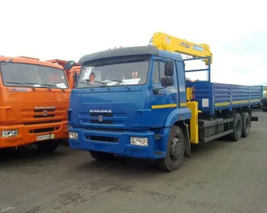 фото Манипулятор КМУ КАМАЗ 65117-5092-78+SOOSAN SCS736LII верх. упр.