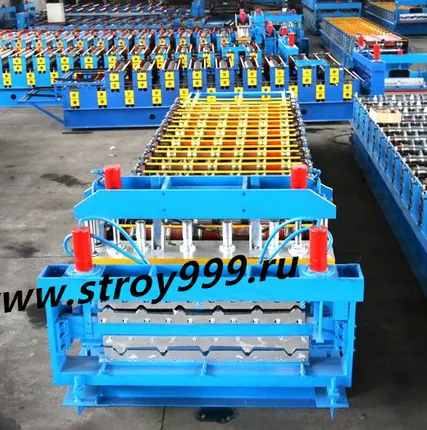 Фото №2 Станок для прозводства профнастила Цена, Китай