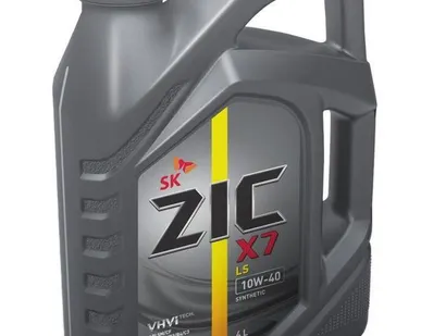 фото Масло моторное "ZIC" (4 л) X7 LS 10W40 SM/CF (синтетическое)