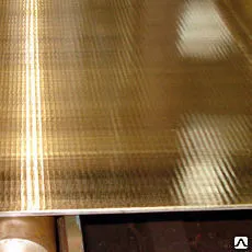 фото Лист бронзовый 11 БрХ1 по ТУ 48-21-779-85