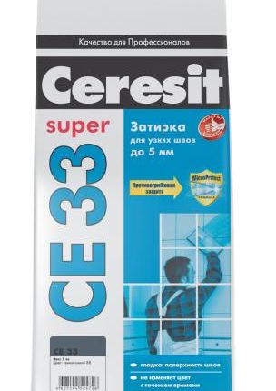 Фото №0 Затирка для швов CE33 Натура 2кг Ceresit