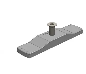 фото Крепеж решетки пластиковый DN100