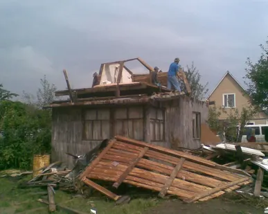 фото Демонтаж ветких зданий