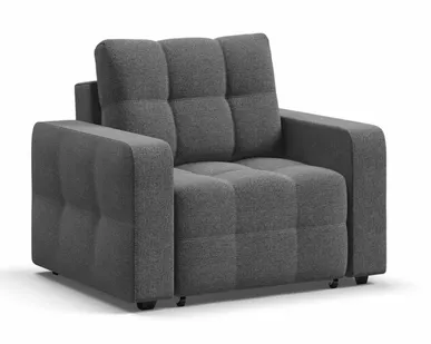 фото Кресло-кровать Dandy рогожка Malmo серый