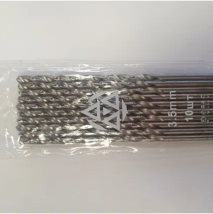 Фото №0 3.5 мм сверло удлиненное ВИЗ 10шт./Сверло 3,5мм (10шт.) длинной серии ВИЗ