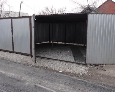 фото Гараж на две машины