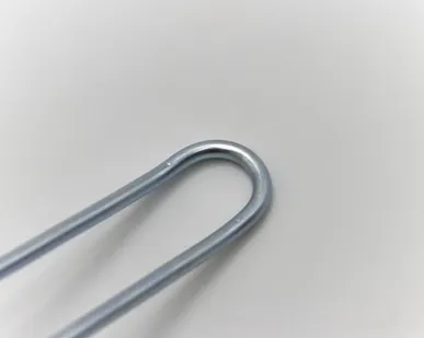 фото Крючок на экономпанель двойной (еврокрючок) 300мм, d=4мм, цинк