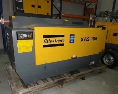 фото Аренда компрессор под пескоструйные работы Atlas Copco Xas186
