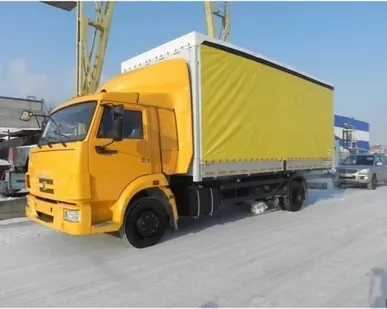 фото Бортовой автомобиль КАМАЗ 4308-6063-28 (R4) борт тент ( Евро 4)