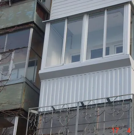 Фото №0 Остекление балконов и лоджий