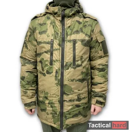 Фото №0 Зимняя куртка микро рип-стоп мох