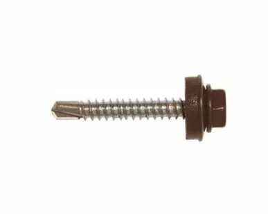 фото Саморез кровельный 5,5х19 RAL 8017