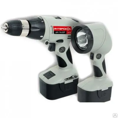 Фото №0 Аккумуляторная дрель-шуруповерт Интерскол ДА-14,4ЭР-Ф