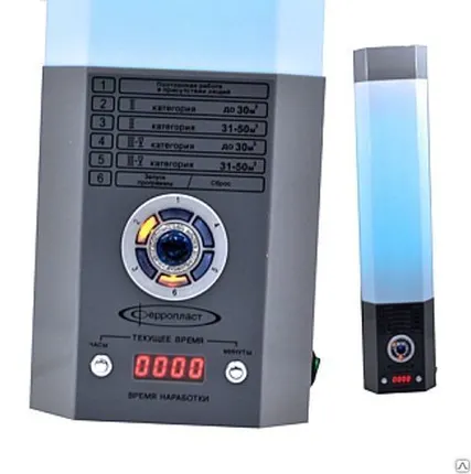 Фото №0 Облучатель-рециркулятор ультрафиолетовый РБ-07-&quot;Я-ФП&quot; настенный