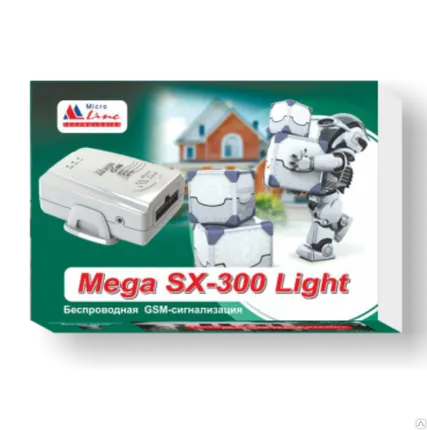 Фото №0 GSM сигнализация Mega SX-300 Light с WEB-интерфейсом