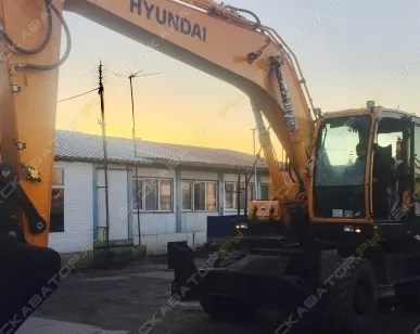 фото Аренда колесного экскаватора Hyundai R210W-9S, Москва
