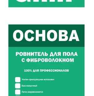 фото РОВНИТЕЛЬ ДЛЯ ПОЛА С ФИБРОВОЛОКНОМ ОСНОВА (25КГ)