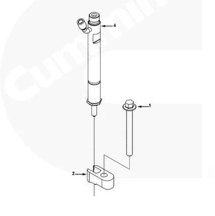 Фото №0 Форсунка Cummins C8.3 3928238 3928228 3802753