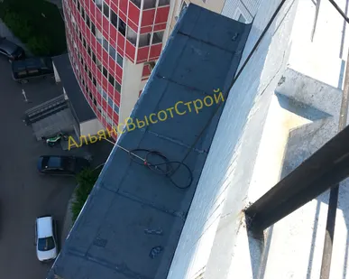 фото Гидроизоляция кровли , козырьков балконов.