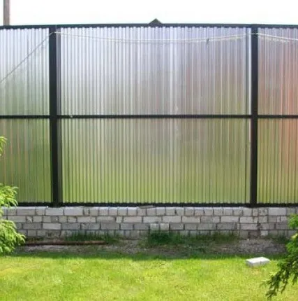 Фото №0 Забор оцинкованный