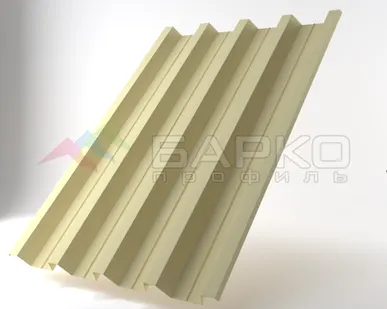 фото Профлист Н-60 -902мм(845 мм) RAL 1014 Полиэстер 0.7