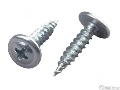 фото Саморез с прессшайбой острый 4.2*19 оцинкованный