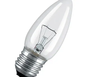 фото Лампа накаливания Navigator 94329 NI-B-60-230-E27-CL свеча 265249